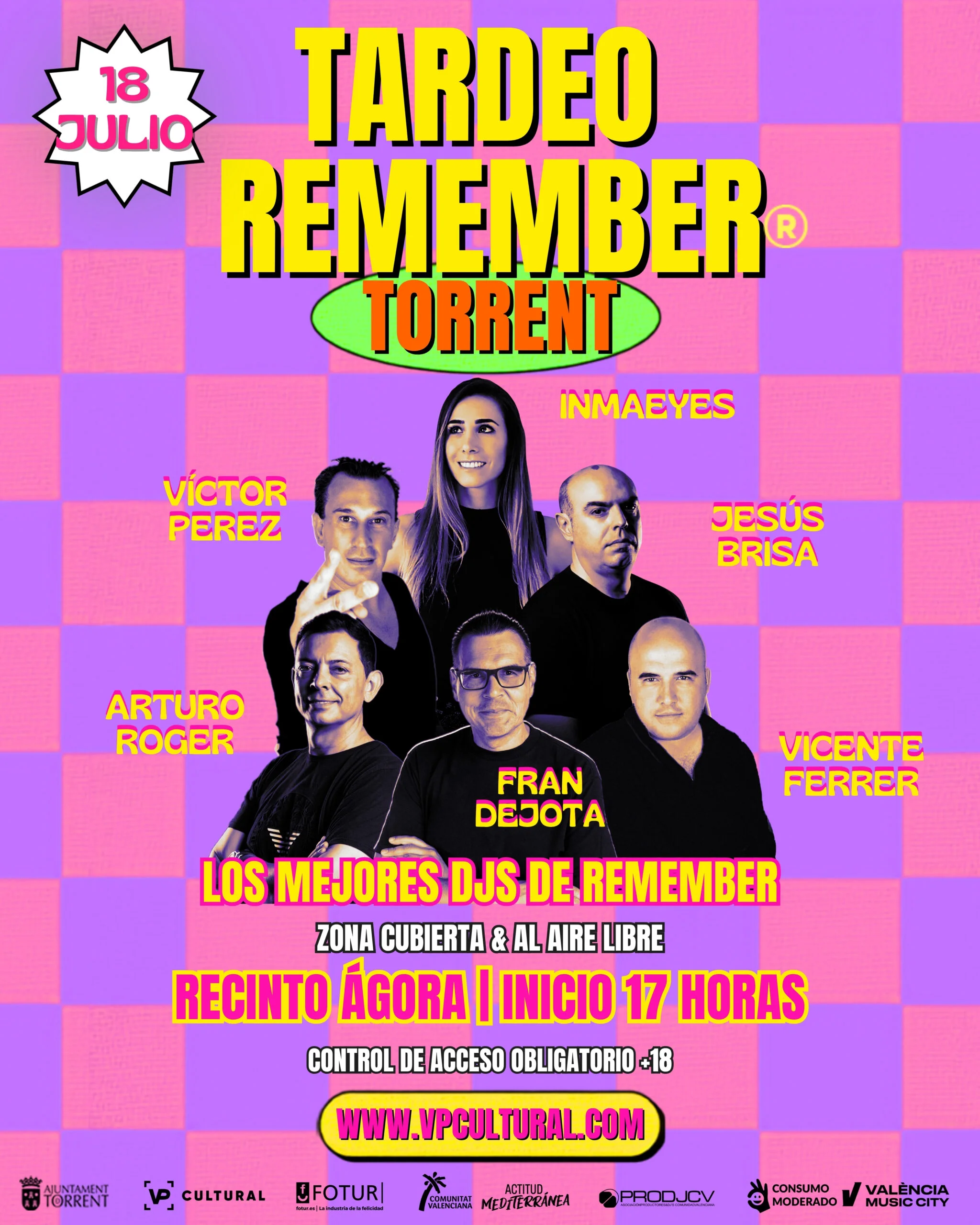 ¡Vuelve el Tardeo Remember Torrent! La mejor música de los 90 y 2000 este 18 de Julio en el Recinto Ágora